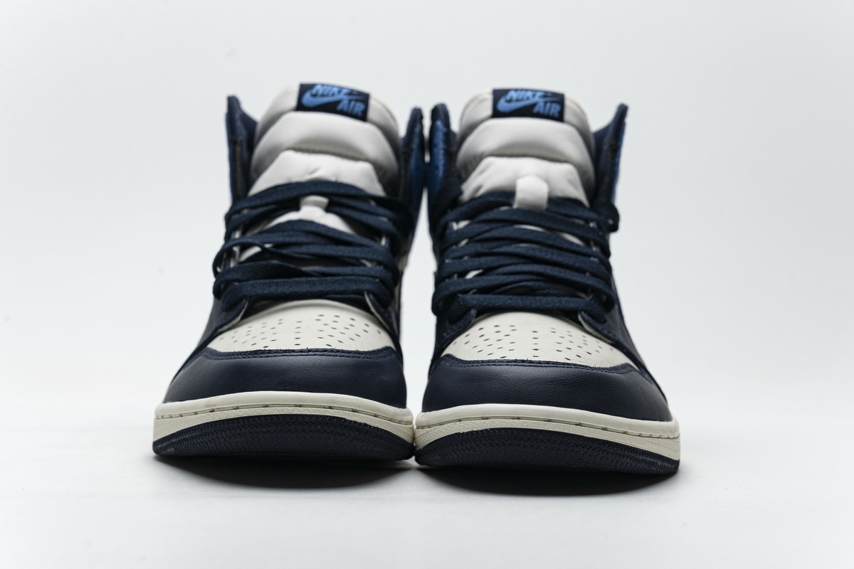 Air Jordan 1 Retro High OG “Obsidian University Blue” 555088-140