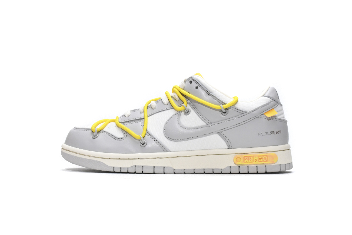 OFF WHITE x Nike Dunk SB Low Lot 29 M1602-103