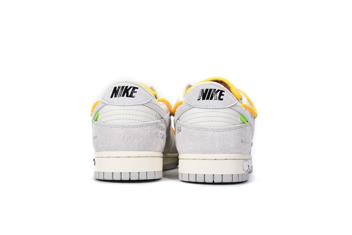OFF WHITE x Nike Dunk SB Low Lot 39 DJ0950-109
