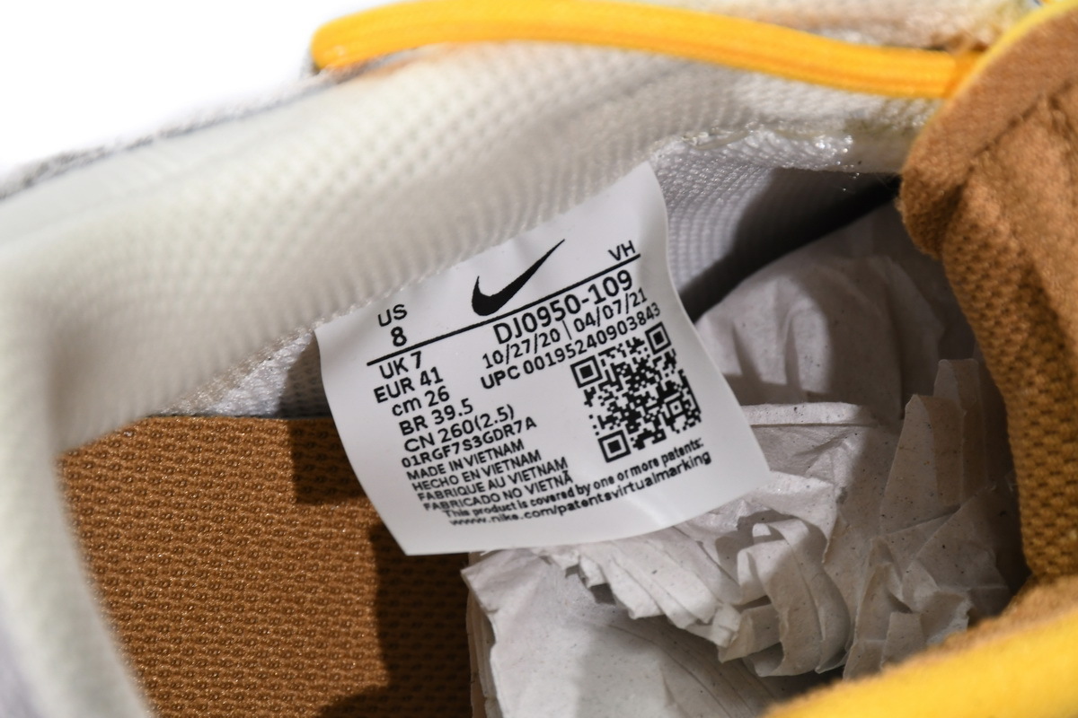 OFF WHITE x Nike Dunk SB Low Lot 39 DJ0950-109
