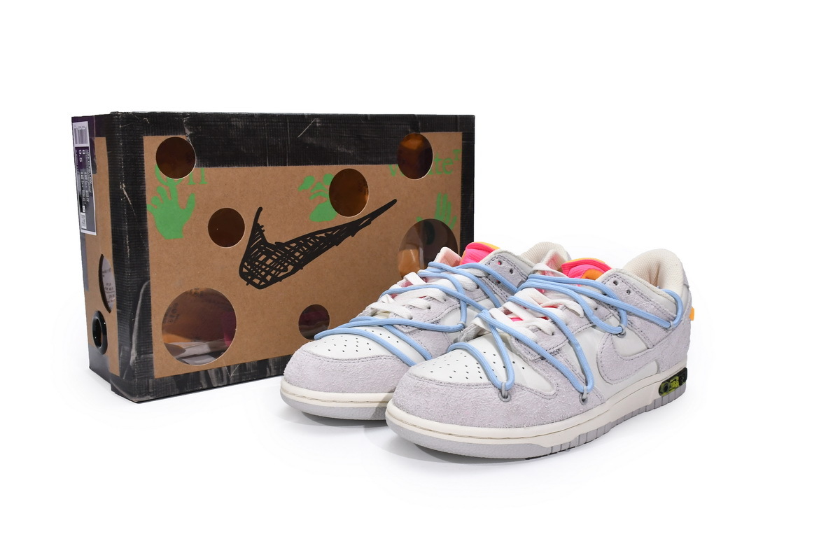 OFF WHITE x Nike Dunk SB Low Lot 38 DJ0950-113