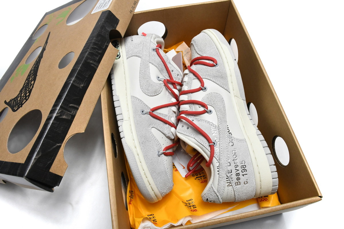 OFF WHITE x Nike Dunk SB Low Lot 33 DJ0950-118