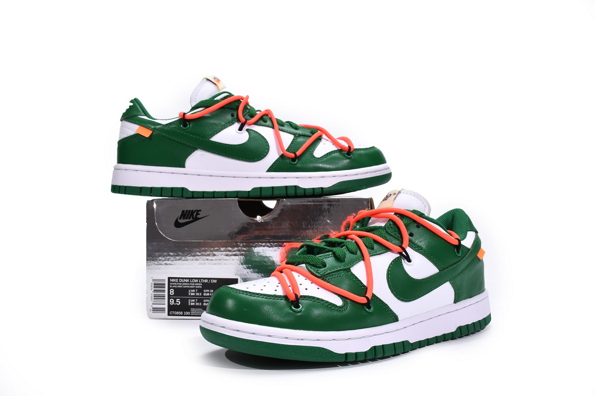 Off White Dunk Low Pine Green CT0856-100