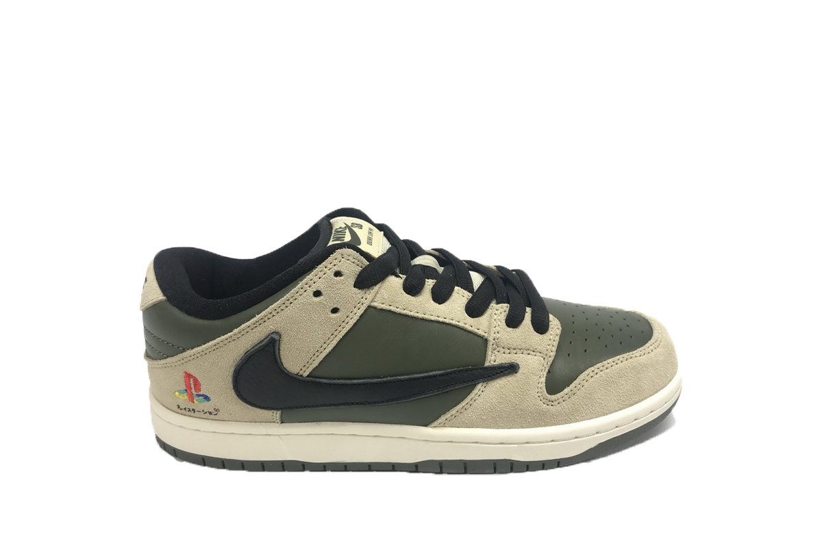 Travis Scott x PlayStation x Nike Dunk Low SP CU1726-100