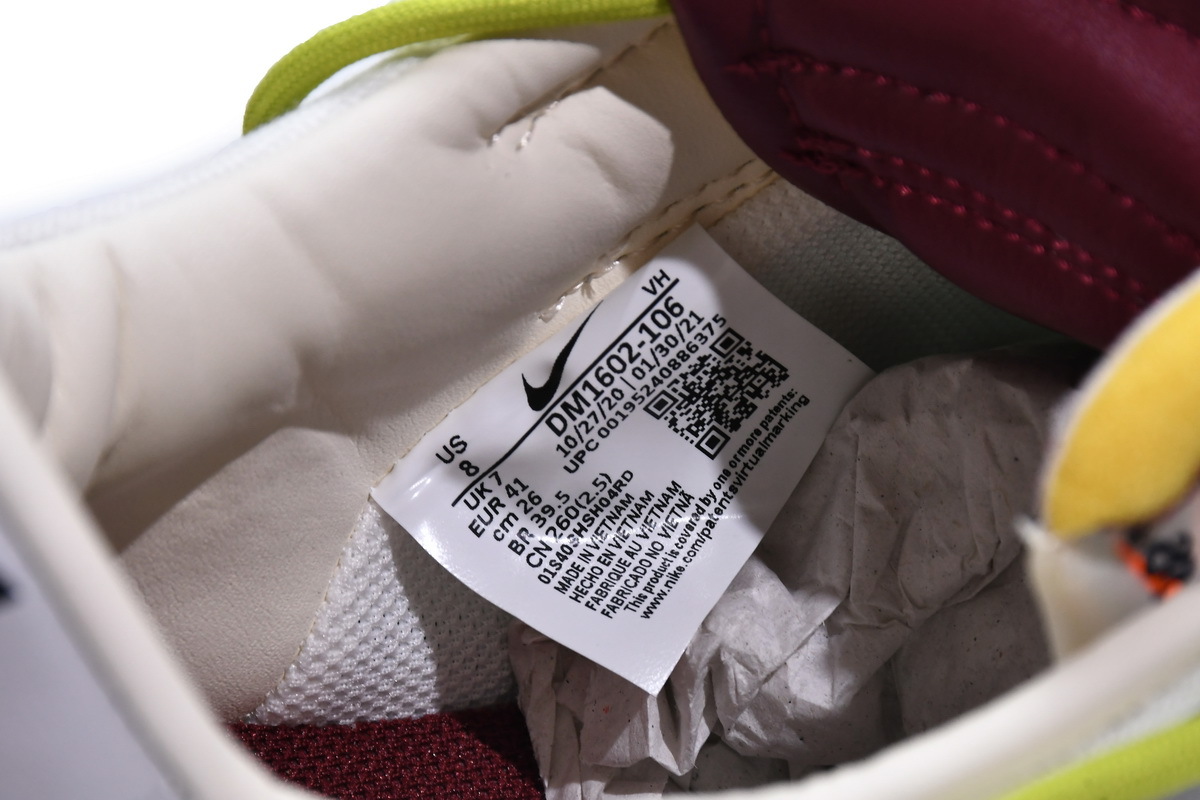 OFF WHITE x Nike Dunk SB Low Lot 8 DM1602-106
