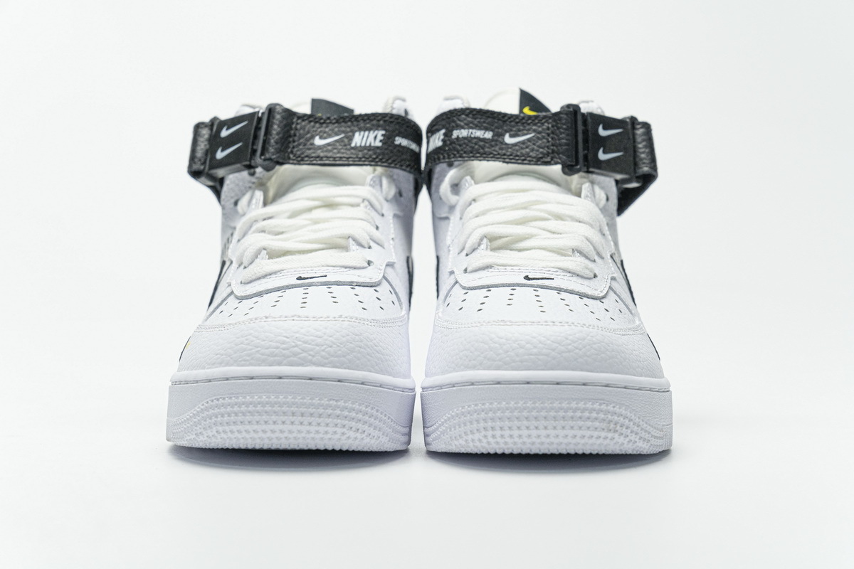 Nike Air Force 1 Mid 07 LV8 Utility White Black 804609-103