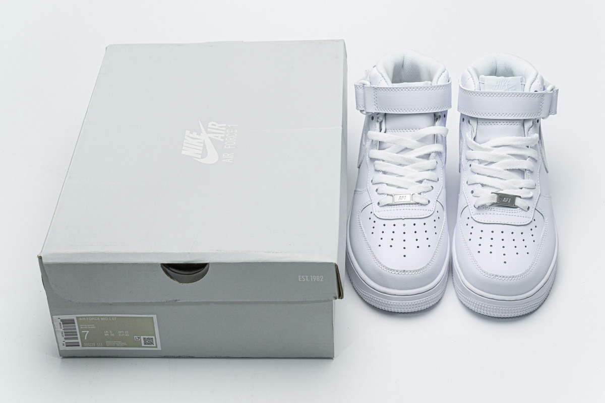 Nike Air Force 1 Mid ‘07 White 315123-111