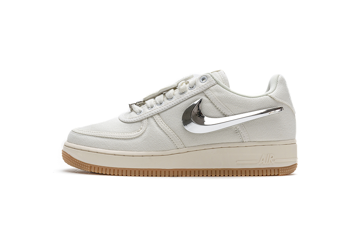 Travis Scott x Nike Air Force 1 Low “Sail” AQ4211-101