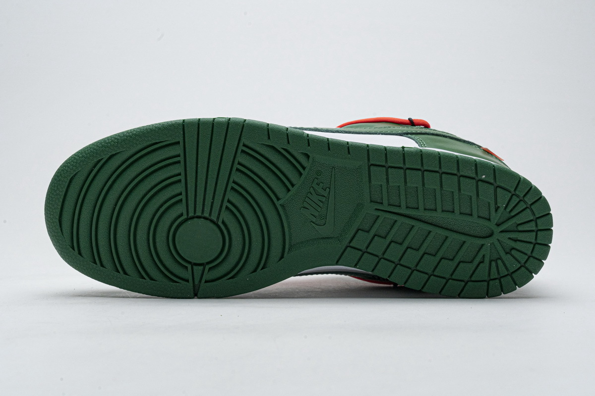 OFF-WHITE x Nike Dunk SB Low Pine Green CT0856-100