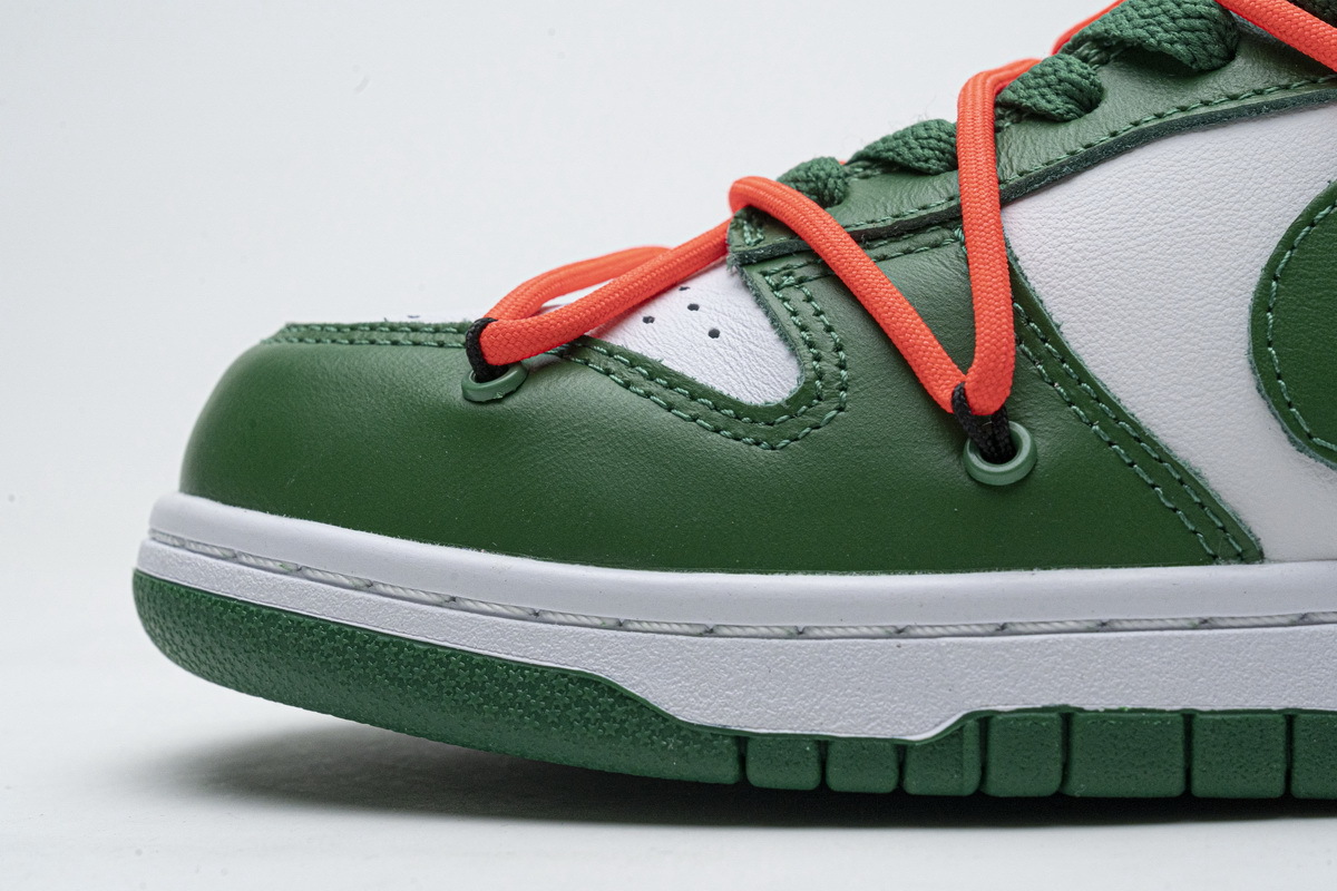 OFF-WHITE x Nike Dunk SB Low Pine Green CT0856-100