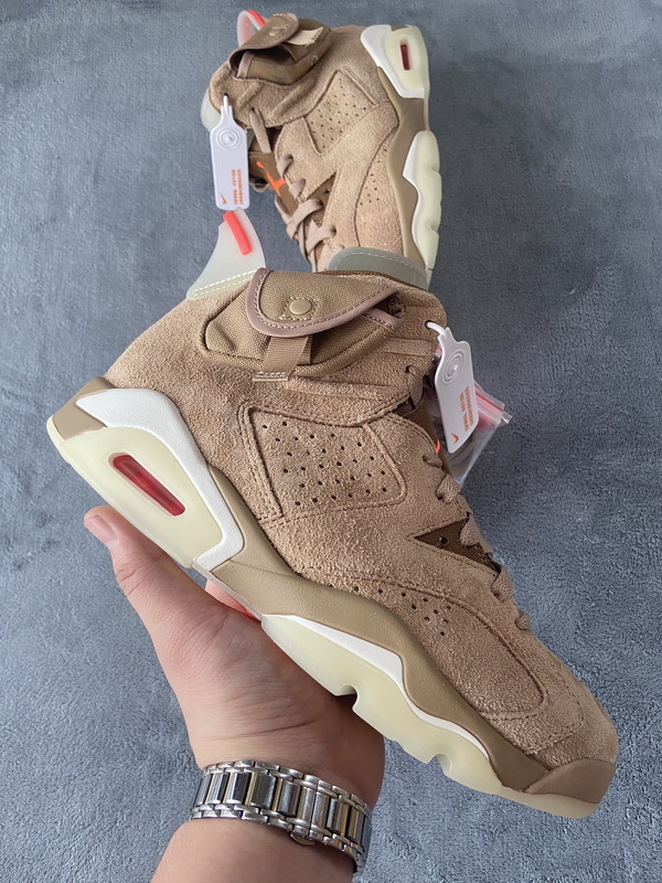 Travis Scott x Air Jordan 6 British Khaki DH0690-200