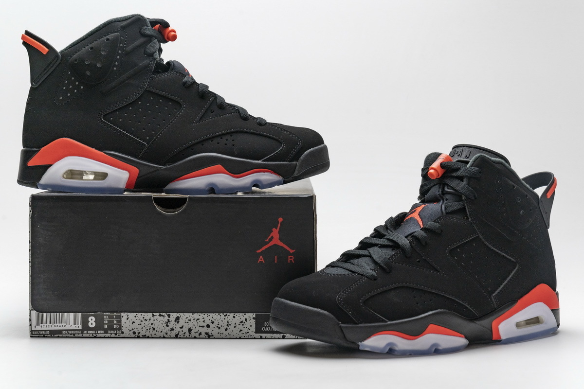 Jordan 6 Retro Black Infrared 384664-060