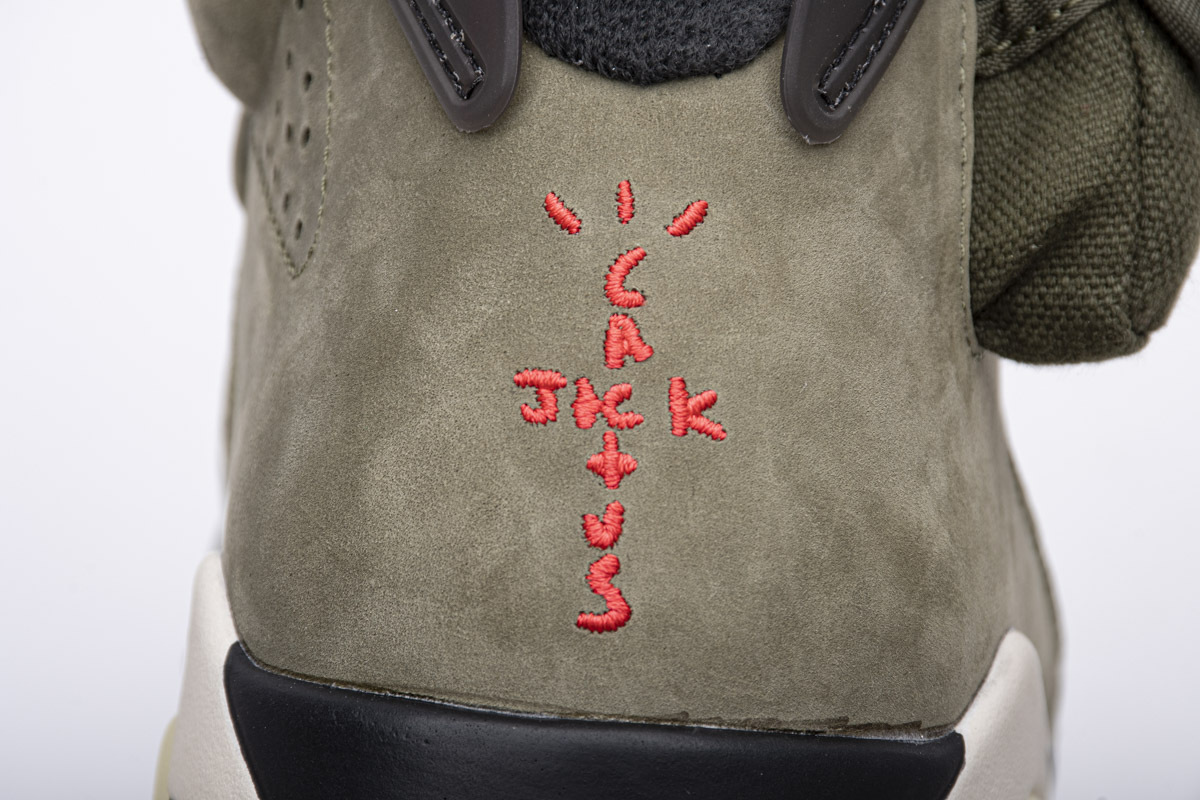 Jordan 6 Travis Scott Olive CN1084-200