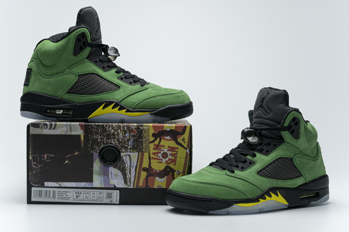 Air Jordan 5 SE Oregon CK6631-307
