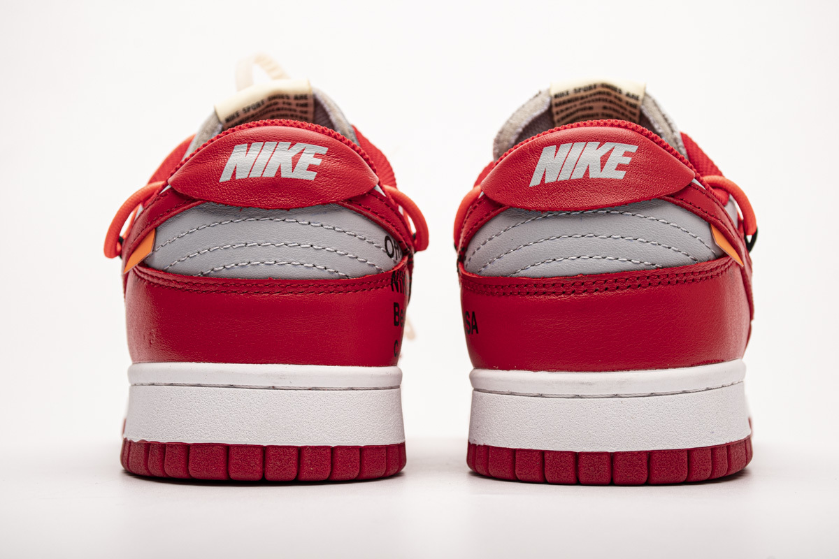 Nike Dunk Low Off-White University Red CT0856-600