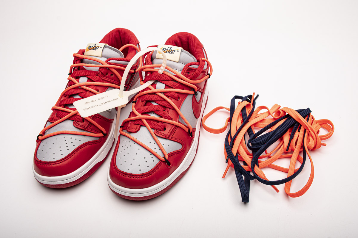 Nike Dunk Low Off-White University Red CT0856-600