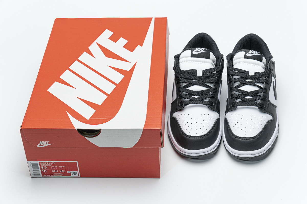 Nike Dunk Low Retro “Black” DD1503-101