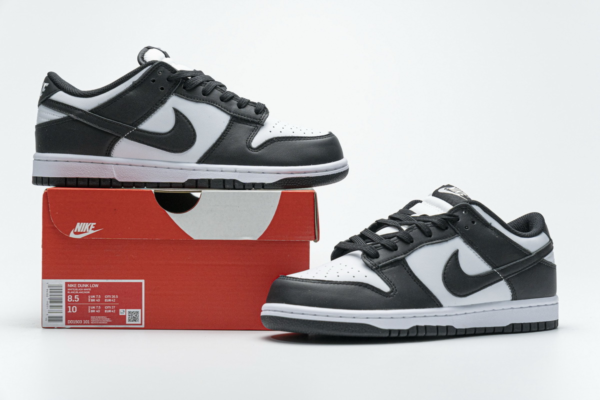 Nike Dunk Low Retro “Black” DD1503-101