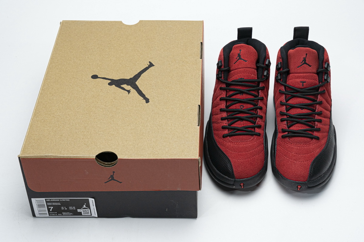 Air Jordan 12 Retro Reverse Flu Game CT8013-602