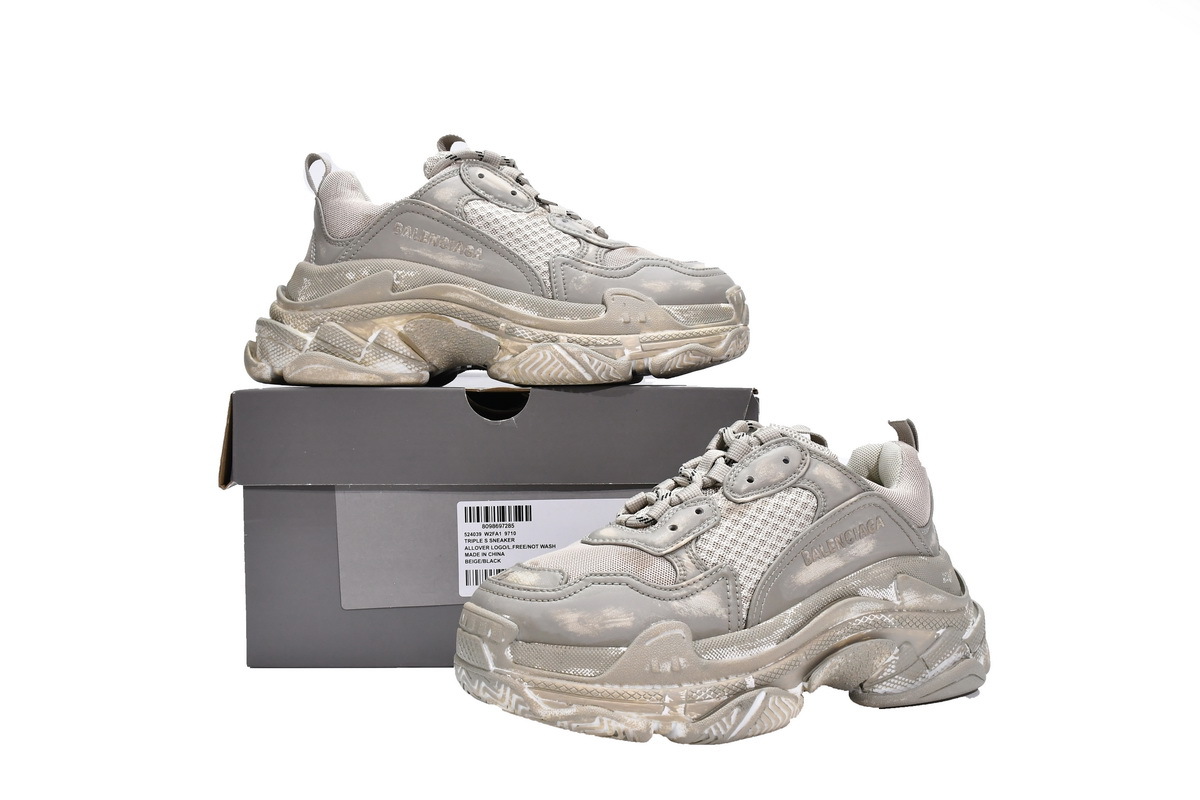 Balenciaga Triple S Beige  524039 W2FA1 9710