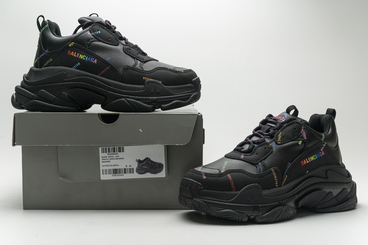 Balenciaga Triple S Letter Colorful 524039 W2FA1 1210