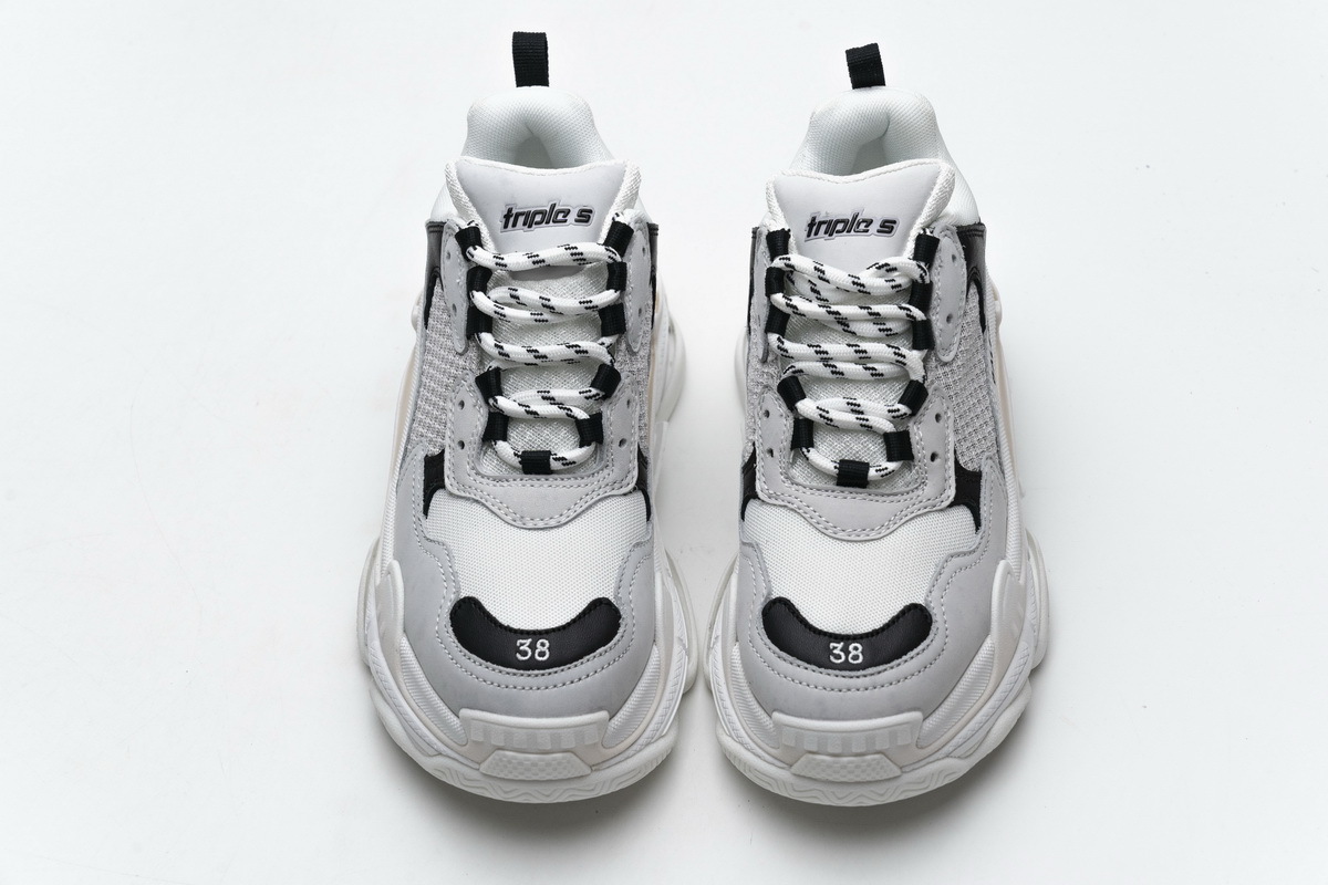 Balenciaga Triple S Black Grey 584088 W06E2 1769