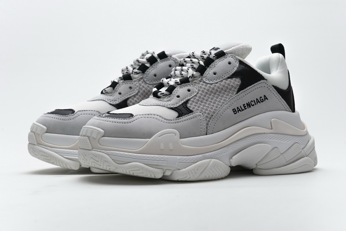 Balenciaga Triple S Black Grey 584088 W06E2 1769