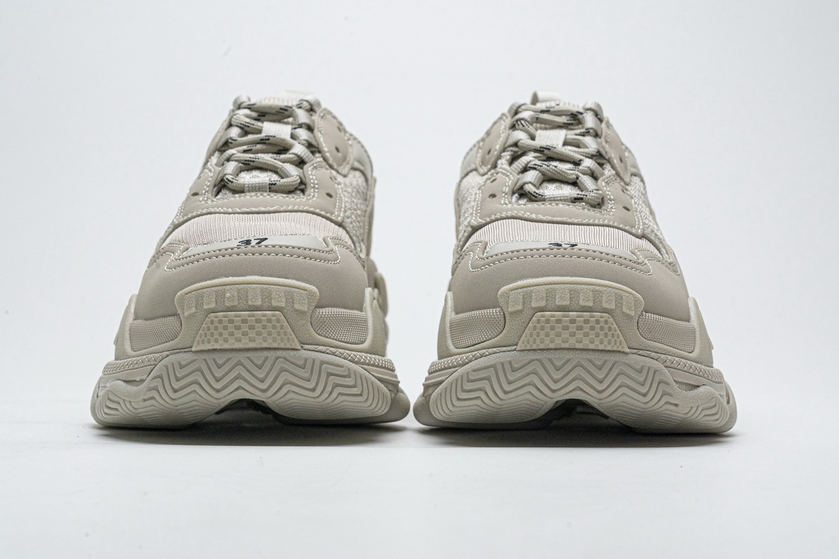 Balenciaga Triple S Rice Ash 534737 W2FW1 9700