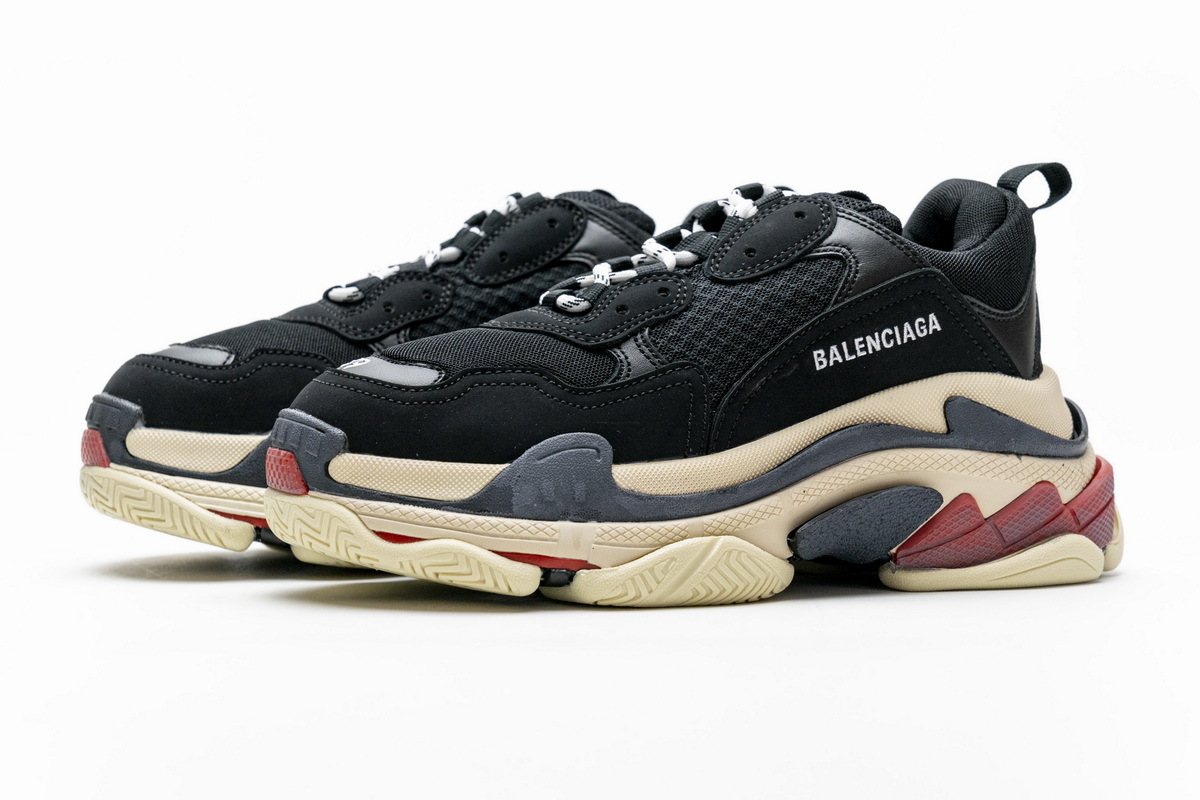 Balenciaga Triple S Black Red 533882 W0901 1000