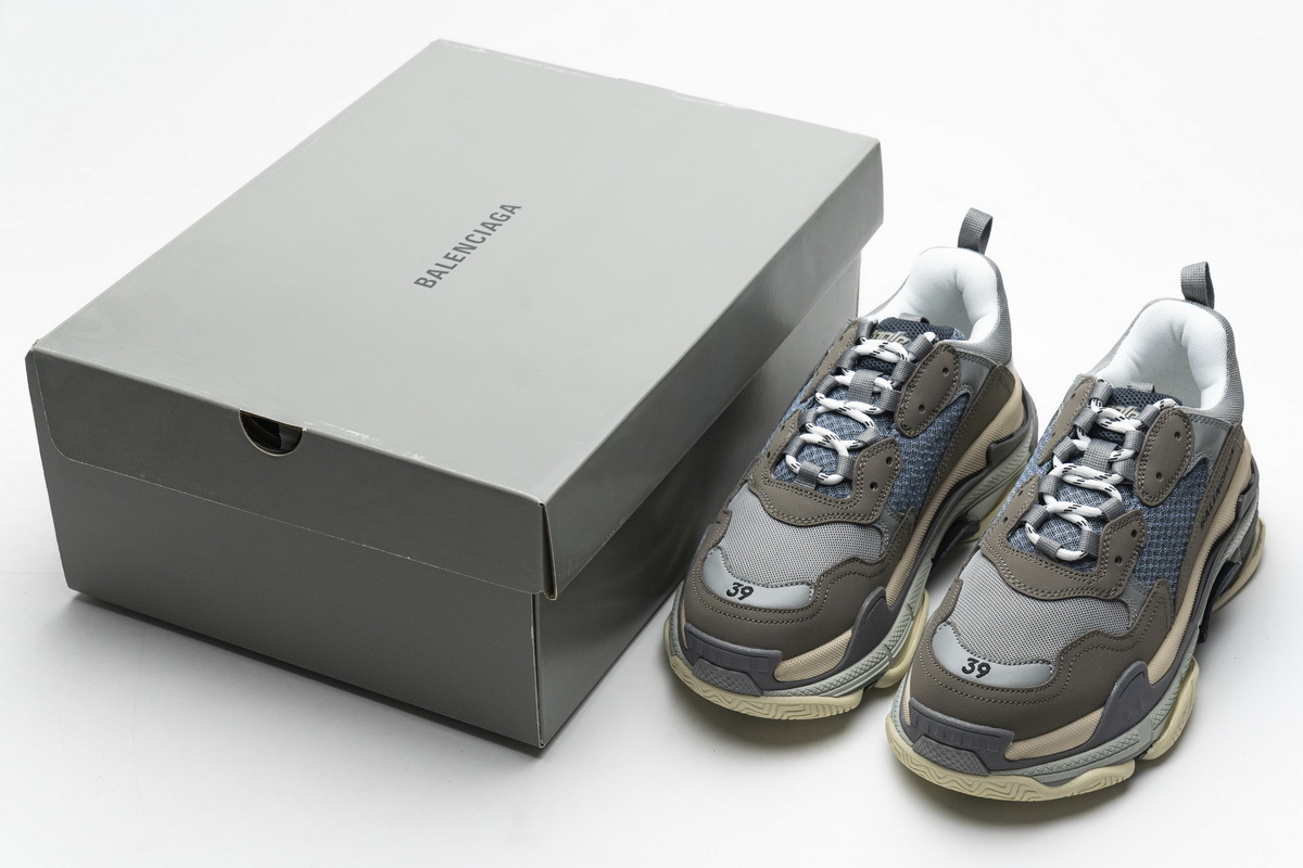 Balenciaga Triple S Grey 483513 W06E1 1259