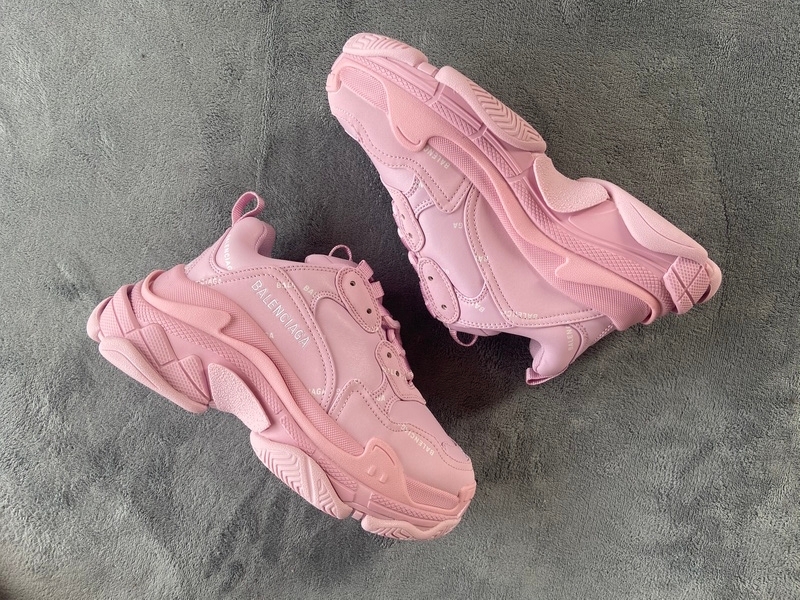 Balenciaga Triple S Letter Pink 524039 W2FA1 5090