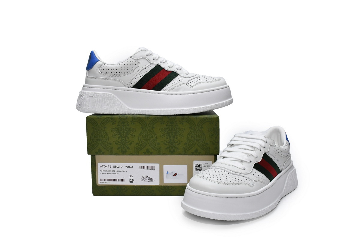 Gucci Chunky B Ribbon White 670415 UPG10 9060