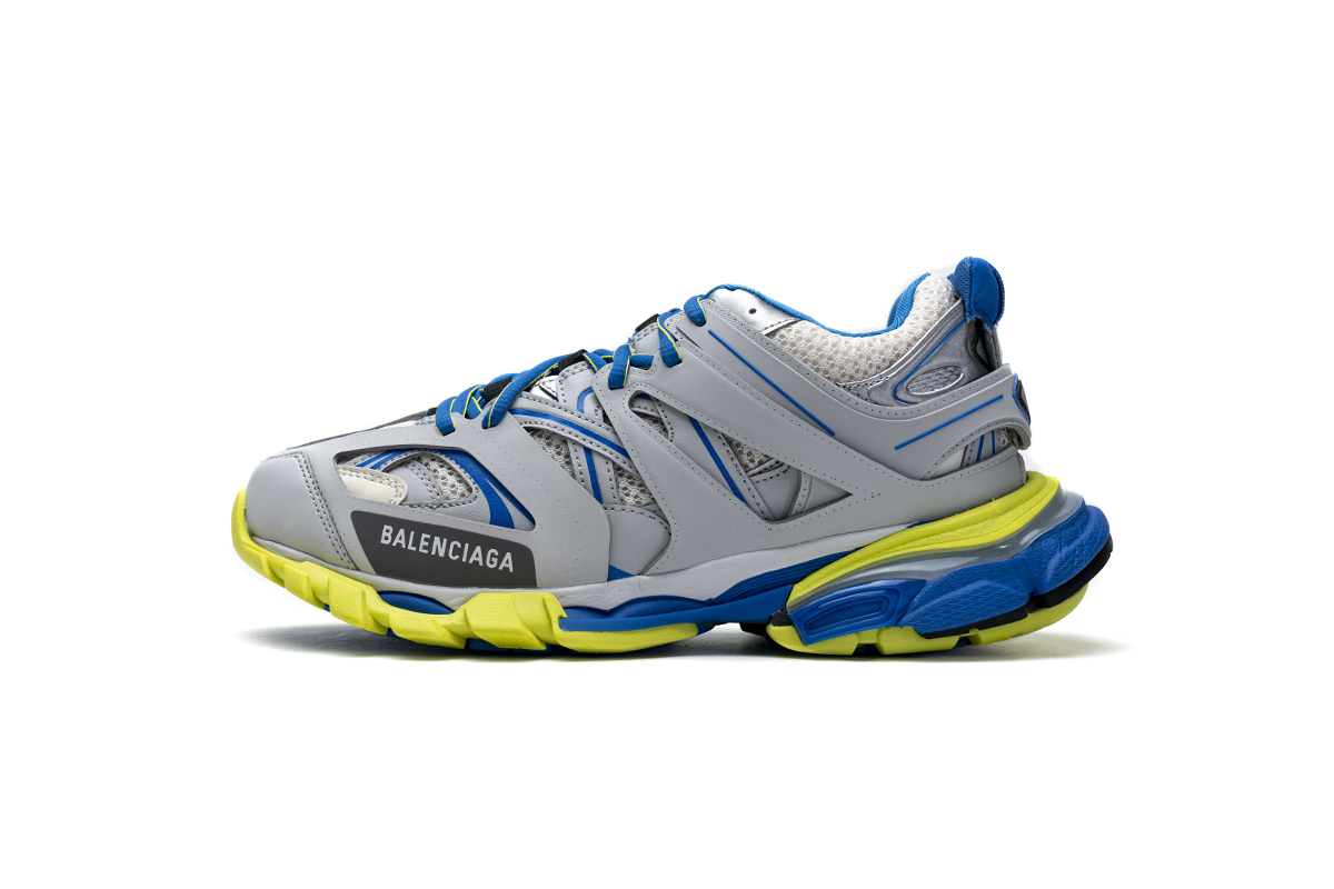 Balenciaga Tess S.Grey Blue Yellow 542023 W1GB9 6509