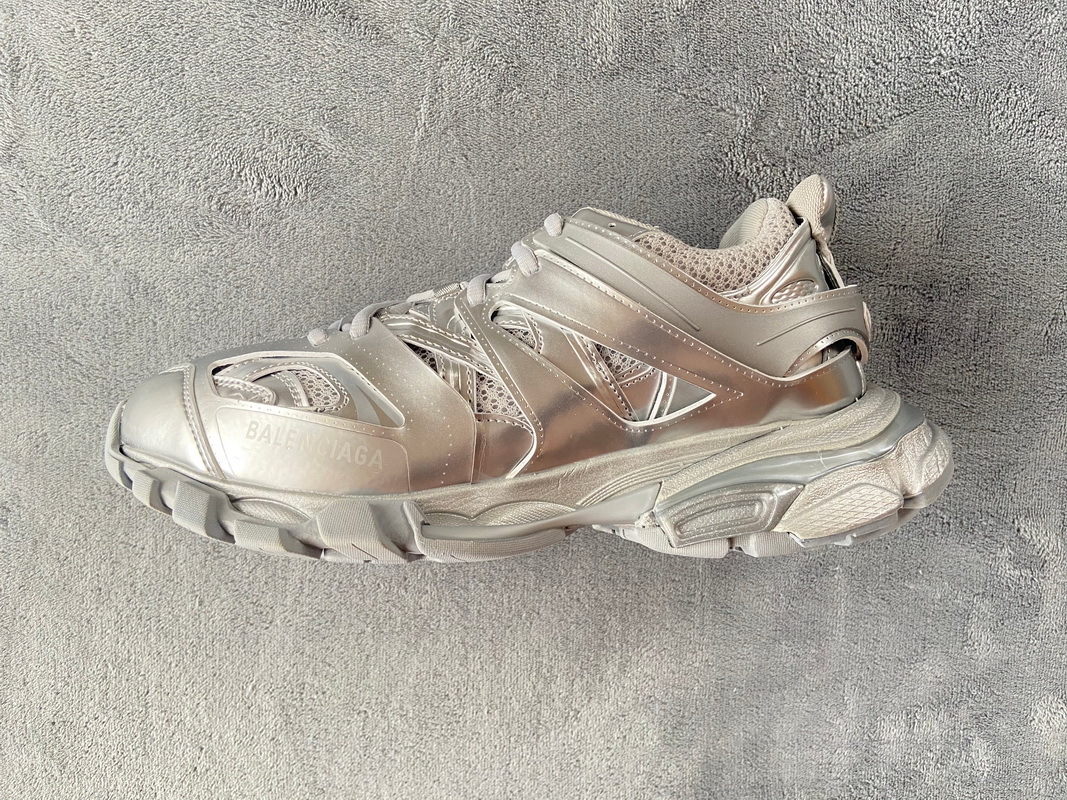 Balenciaga Track.2 Open Sneaker Bright Silver 542436 W2FS3 8100