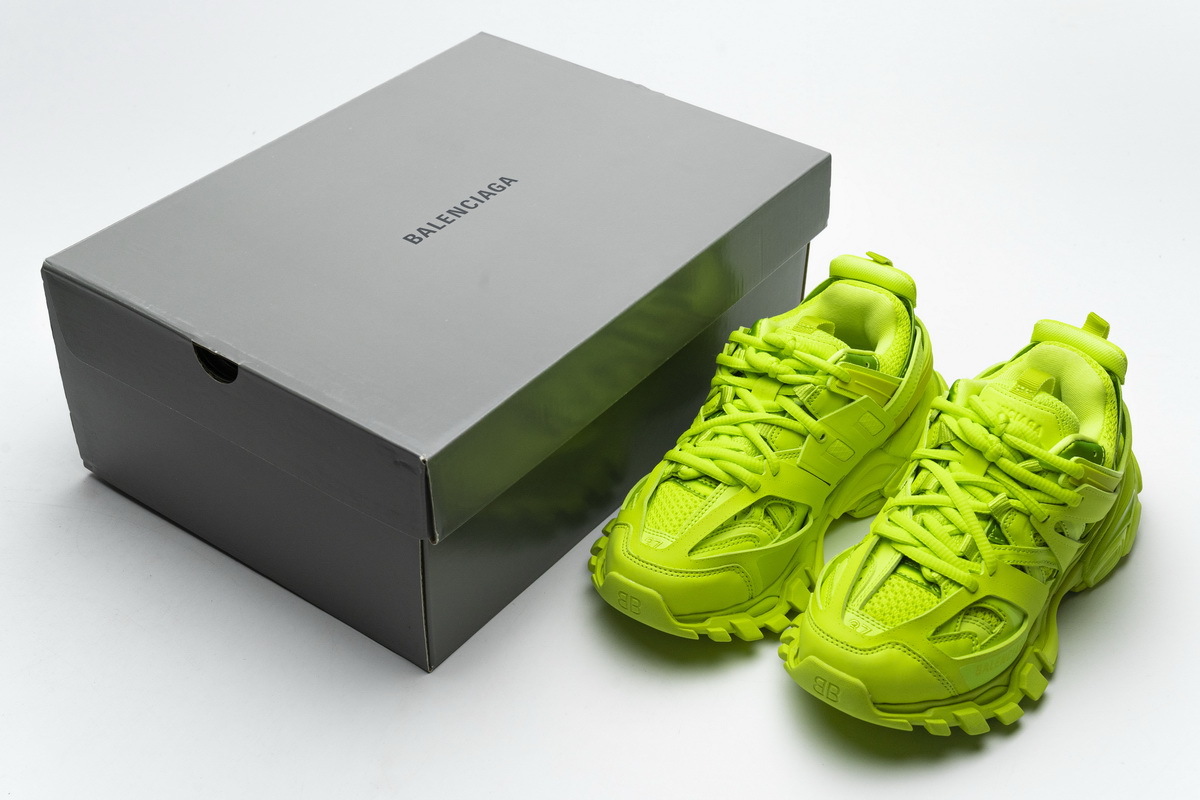 Balenciaga Tess S.Fluorescent Yellow 542436 W1GB7 2014