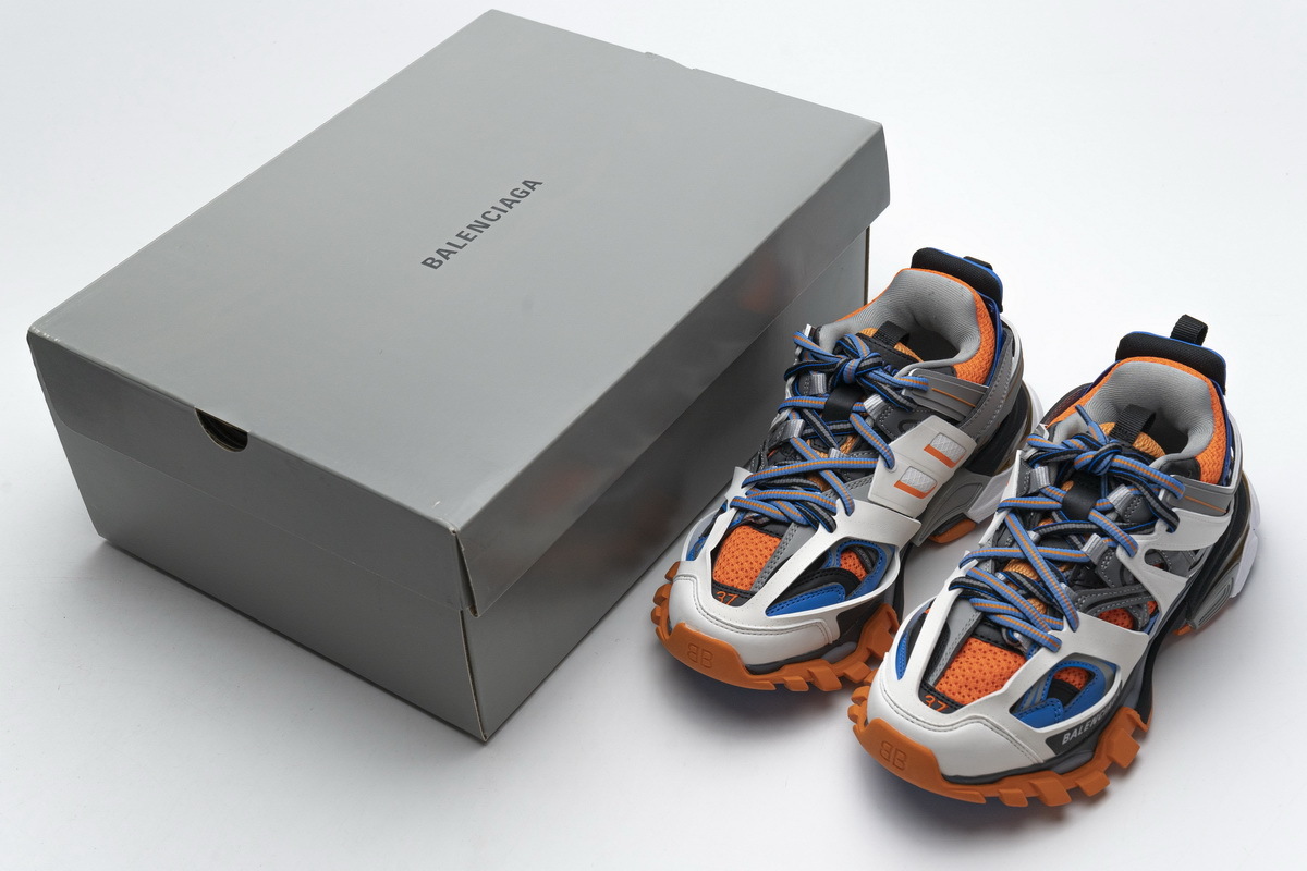 Balenciaga Tess S.Blue Orange 542436 W1GB7 7580