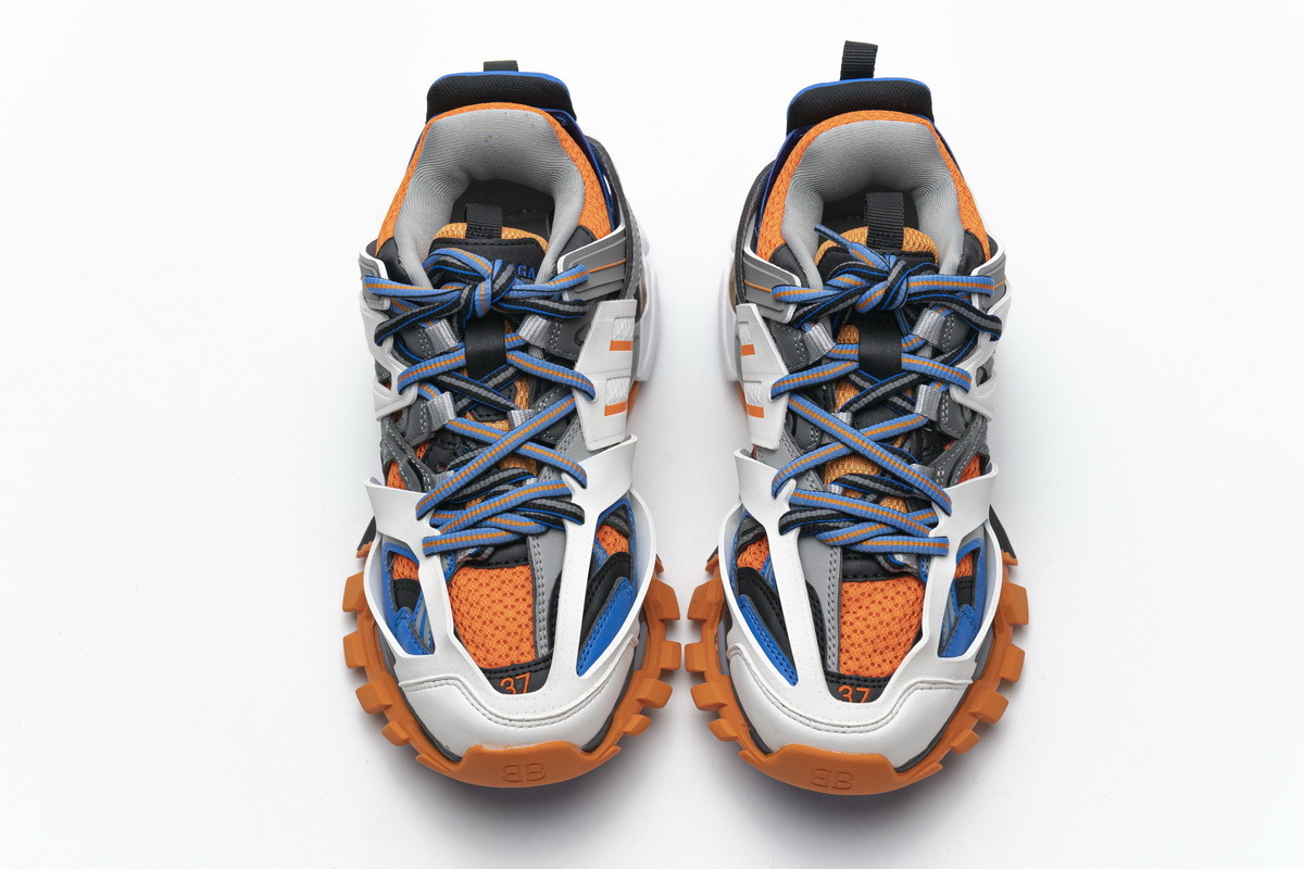 Balenciaga Tess S.Blue Orange 542436 W1GB7 7580