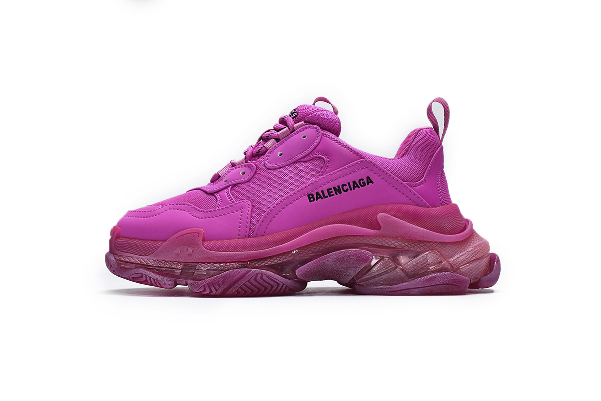 Balenciaga Triple S Plum Red  541624 W09O1 2132