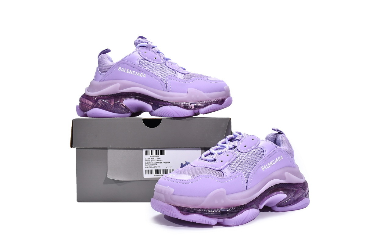 Balenciaga Triple S Purple 544351 W2GA1 5890