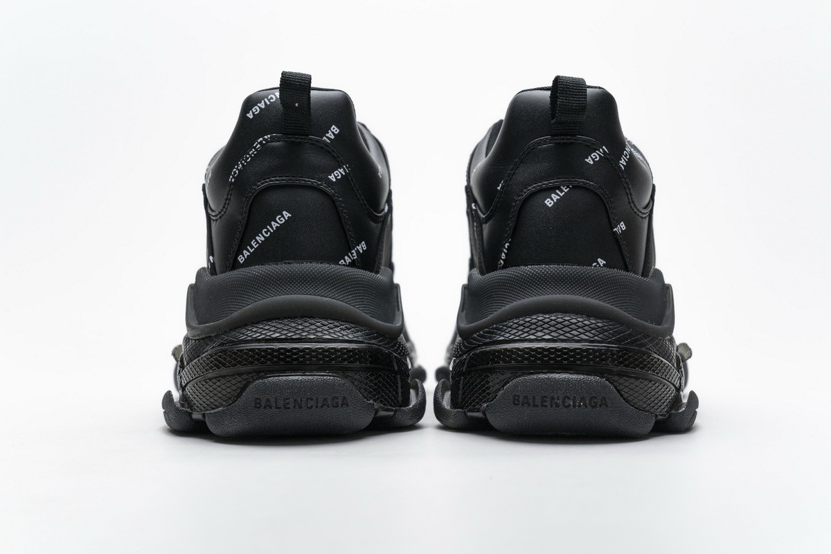 Balenciaga Triple S Letter Black 524039 W09E1 2021