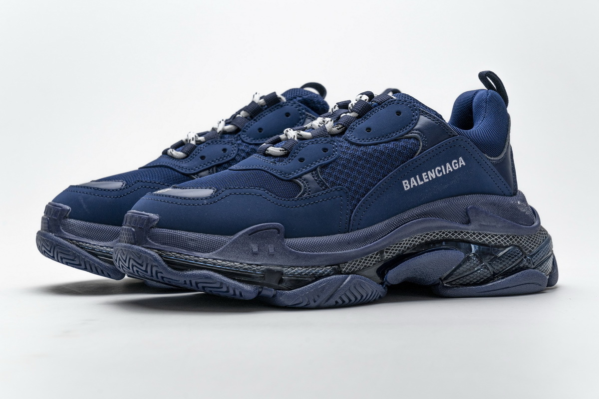 Balenciaga Triple S Dark Blue 541624 W09O1 4107
