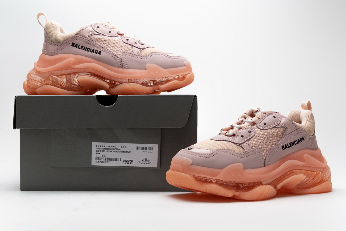 Balenciaga Triple S Pink 544351 W09E1 1331