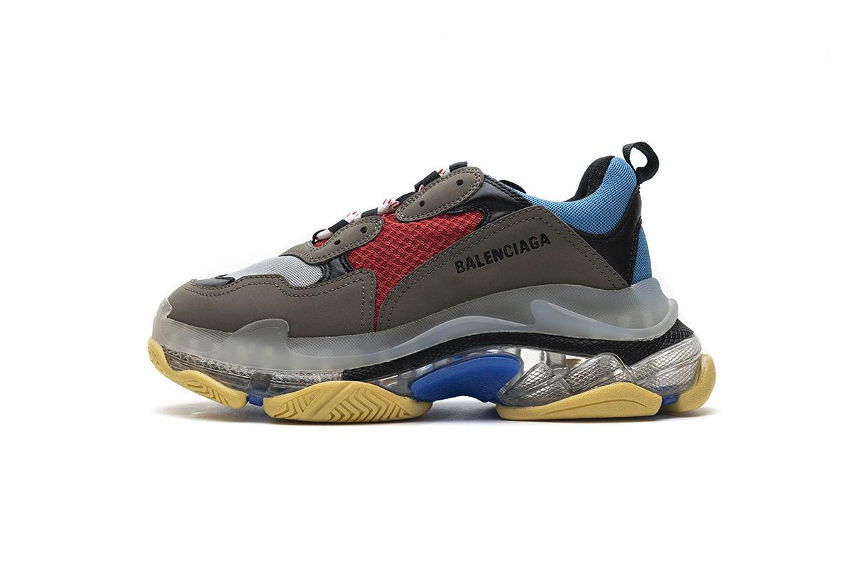 Balenciaga Triple S Blue Red 544351 W09O1 2120