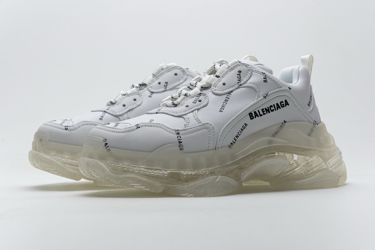 Balenciaga Triple S Letter White 524039 W09E1 2021