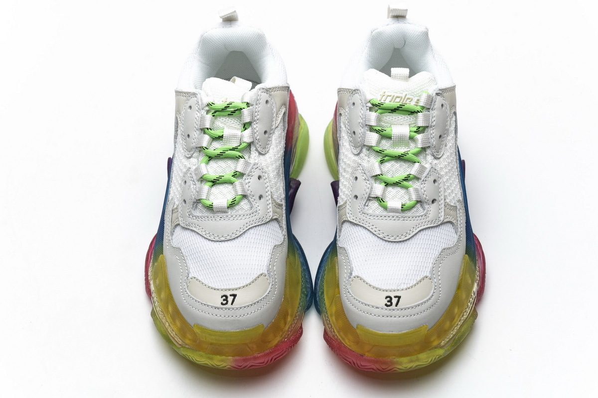 Balenciaga Triple S Rainbow 544351 W09E1 1895