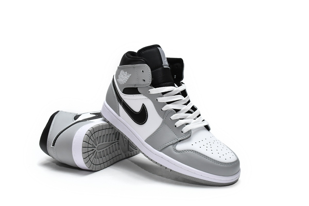 Jordan 1 Mid Light Smoke Grey Anthracite 554724-078