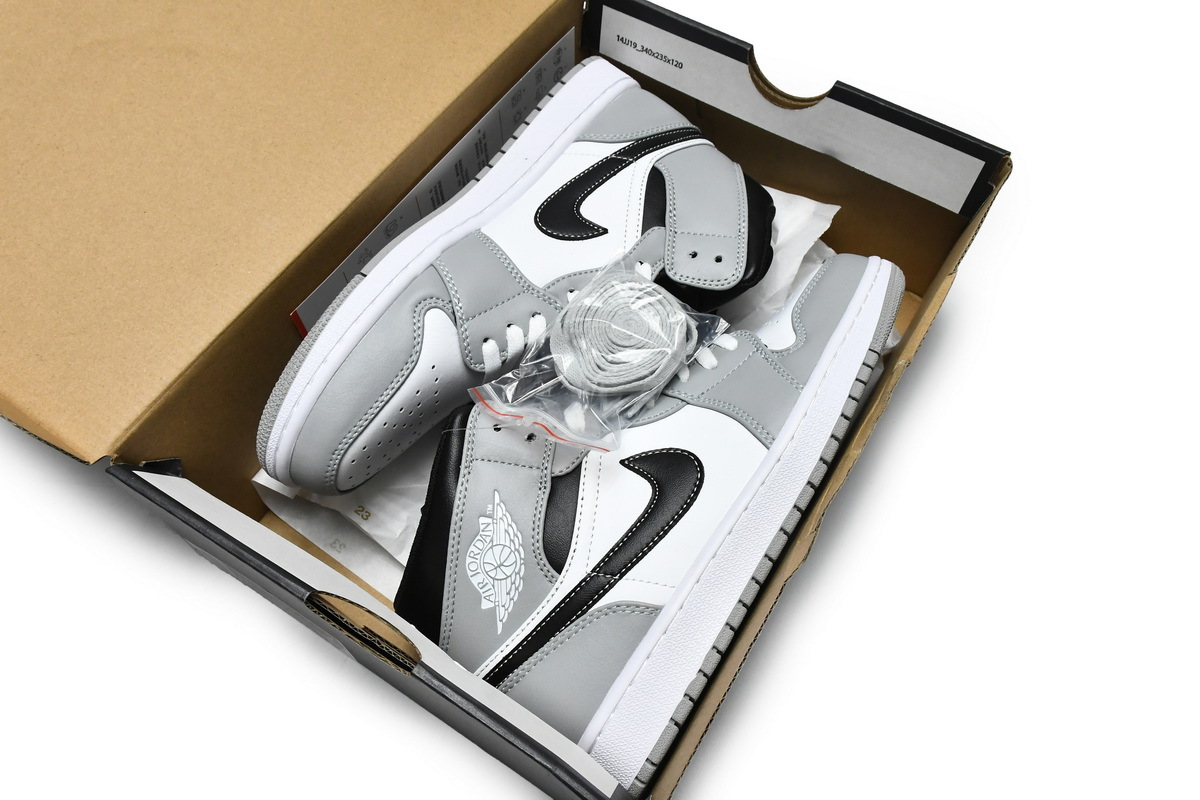 Jordan 1 Mid Light Smoke Grey Anthracite 554724-078