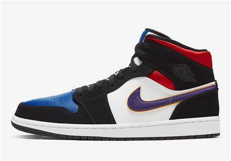 Air Jordan 1 Mid Lakers Top 3 852542-005