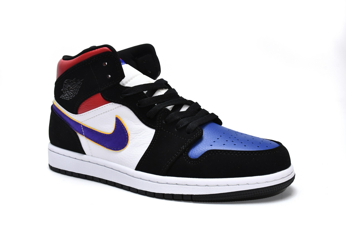 Air Jordan 1 Mid Lakers Top 3 852542-005
