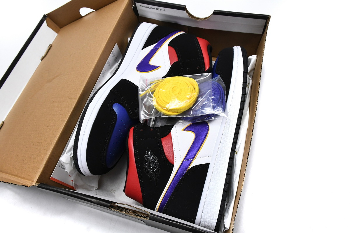 Air Jordan 1 Mid Lakers Top 3 852542-005